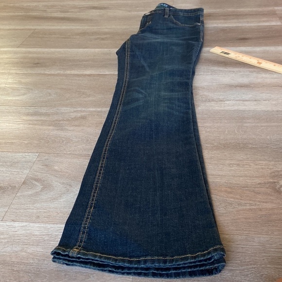 Tommy Hilfiger Freedom Flare Dark Wash Denim Jeans Size 8 NWT - Picture 15 of 16